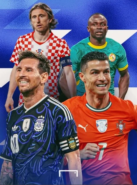 Sajian Utama FIFA World Cup 2026 - Messi, Ronaldo, Modric, Mane